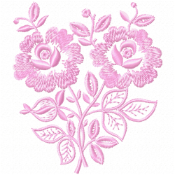 Flowers And Tree Embroidery Design 9 Flowers And Tree Embroidery Design 9